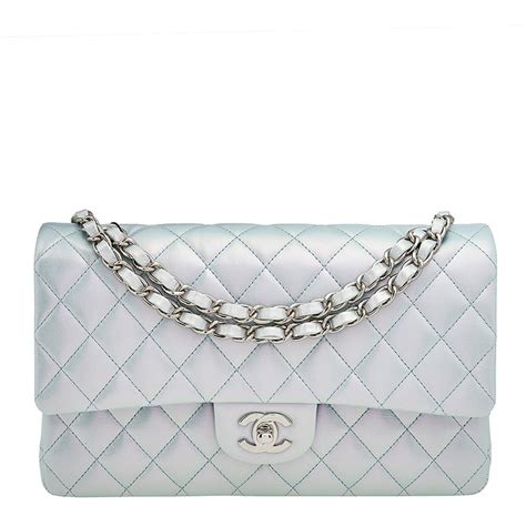 iridescent green chanel|chanel iridescent clutch.